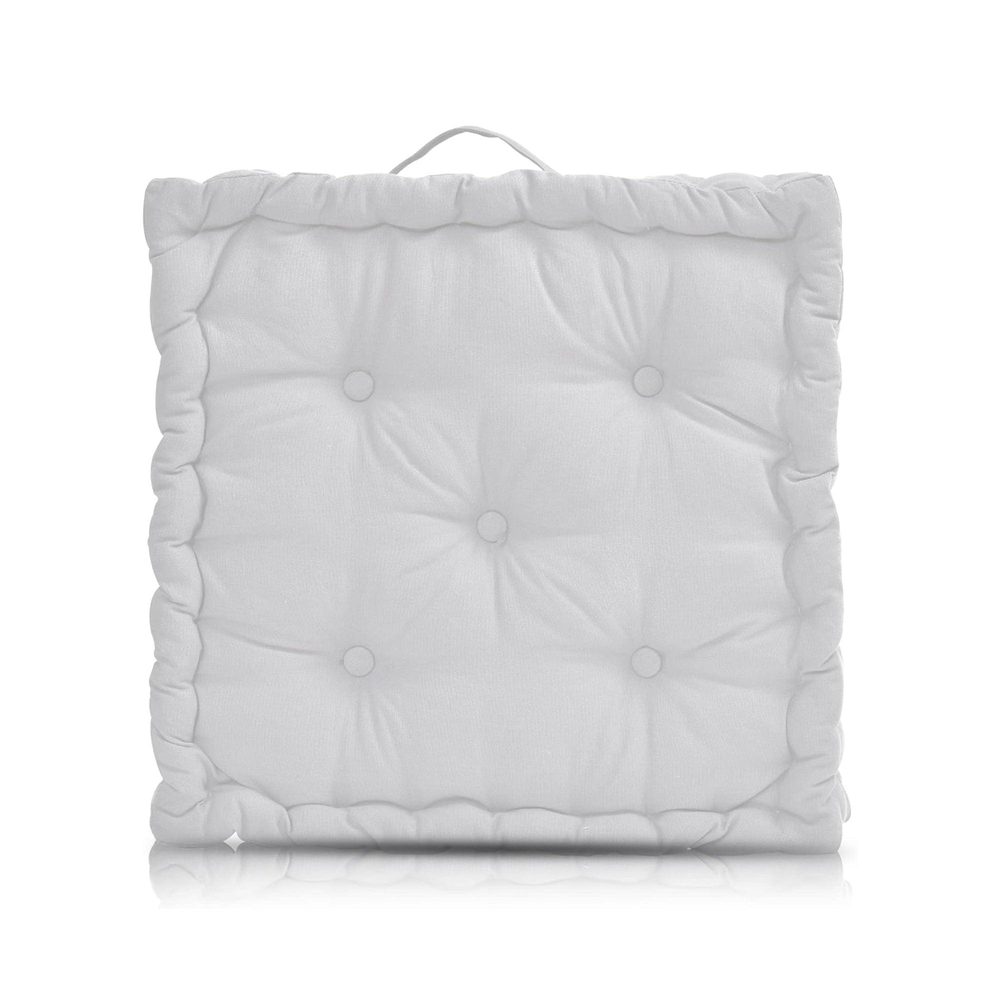 White Booster Cushion for Armchairs (43 x 43cm)