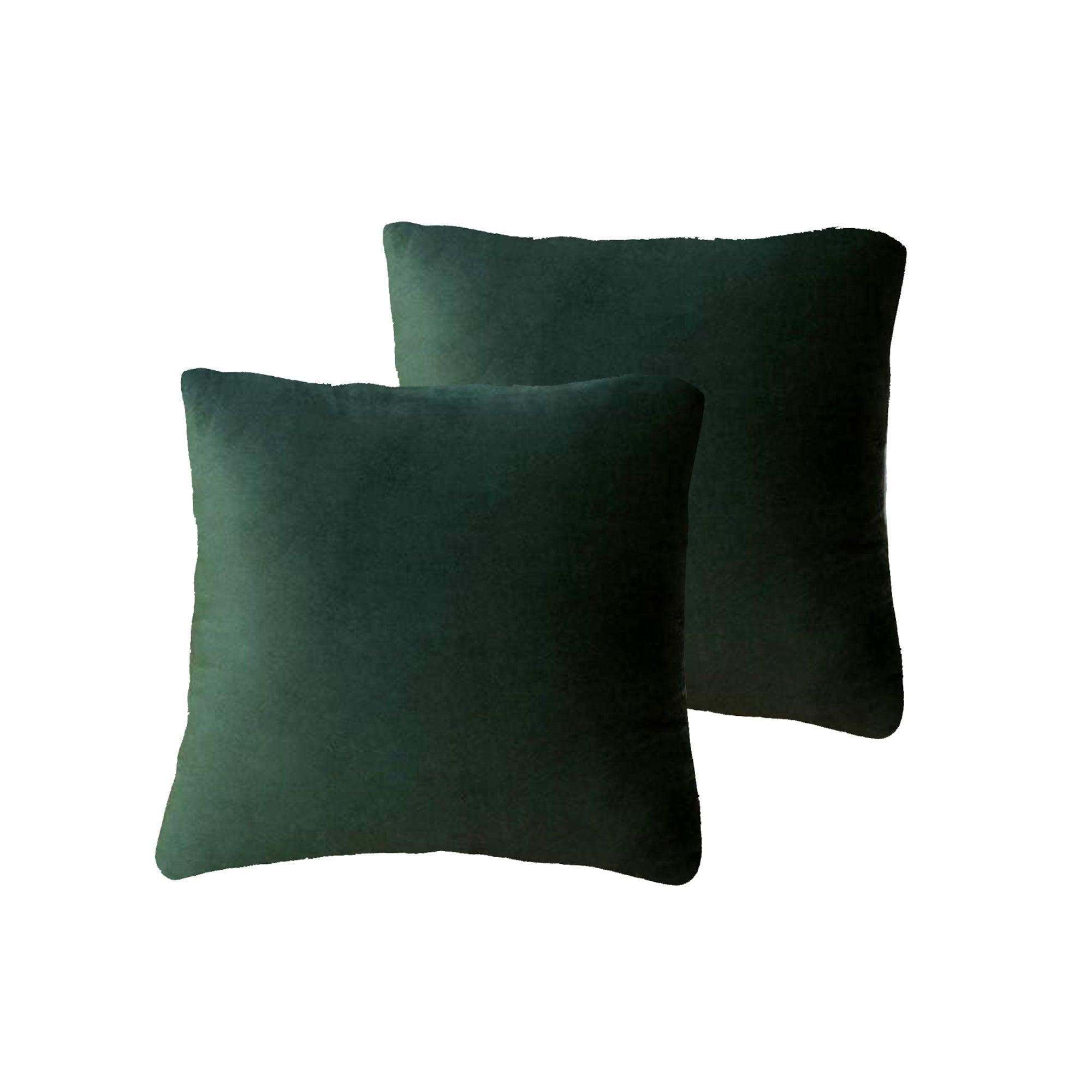 Velvet Cushion Covers (45 x 45cm) – Pack of 2