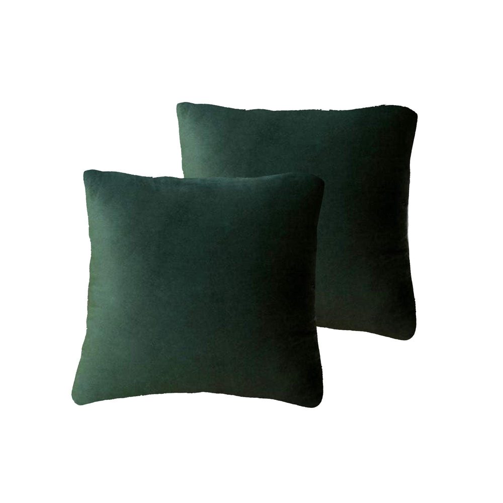 Green Velvet Cushion Covers (45 x 45cm)