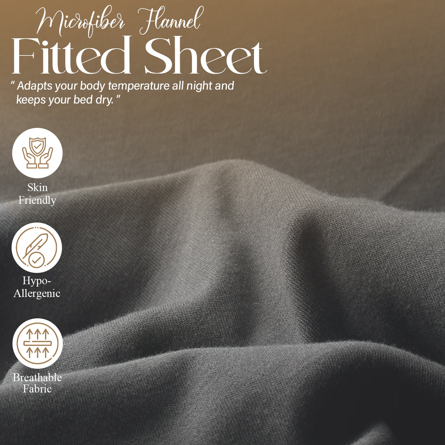 Deep Fitted Sheet (26cm) – Single