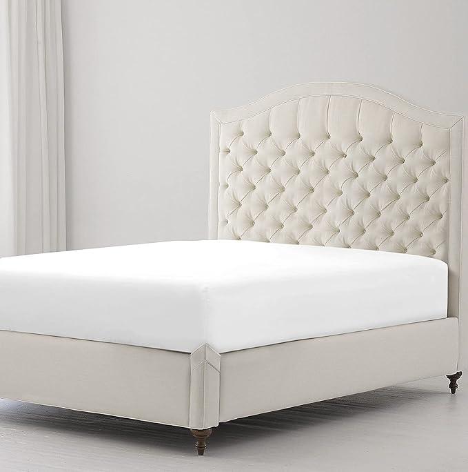 Percale Cotton Fitted Sheet (26cm) – Small Double
