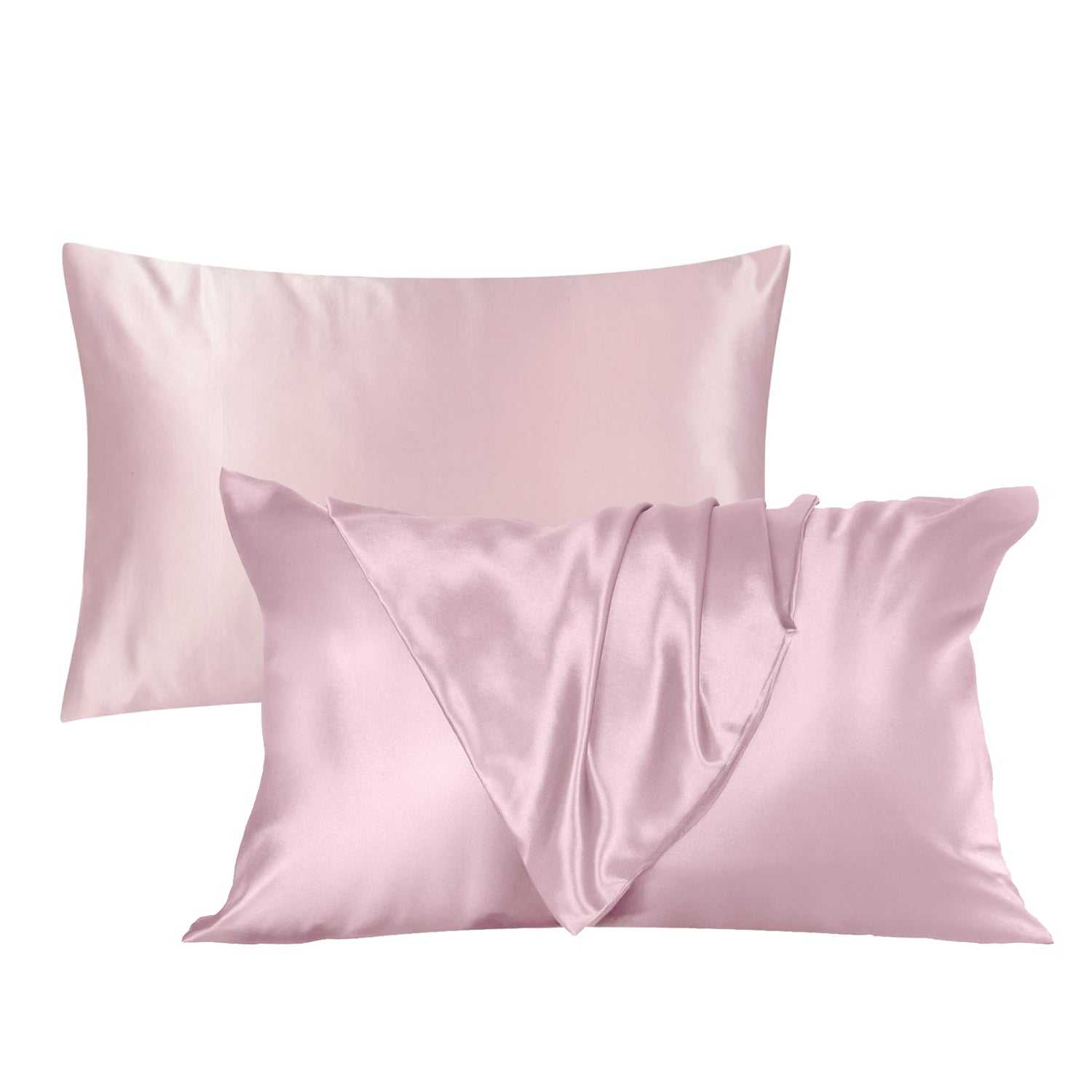 Satin Silk Pillowcases (Pack of 2) – Pack of 2