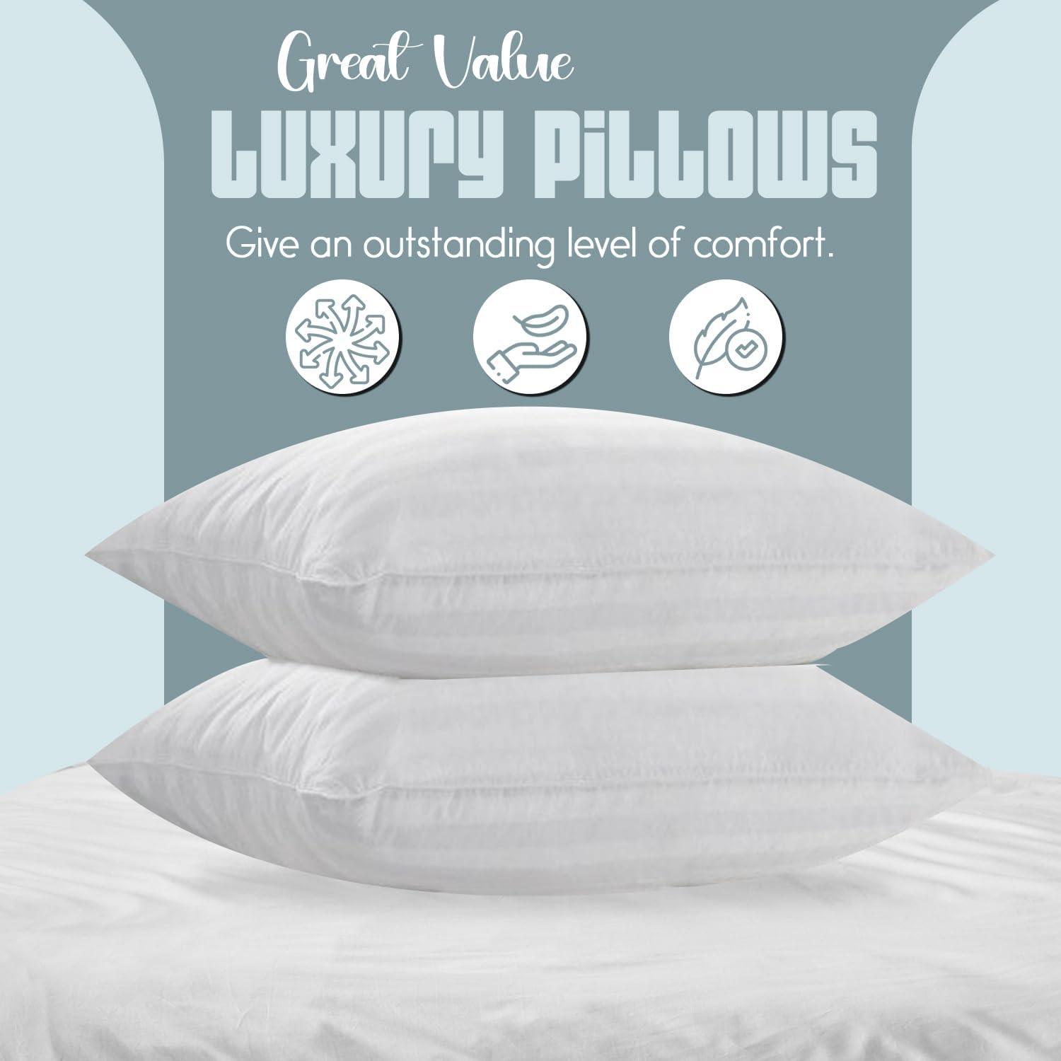 Satin Stripe Pillowcases (Pack of 4) – Pack of 4