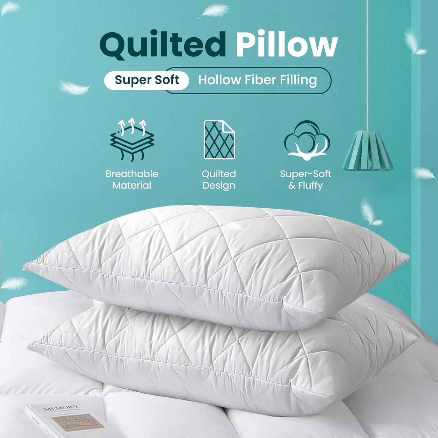 Hollowfibre Pillows (Pack of 2) – Pack of 2