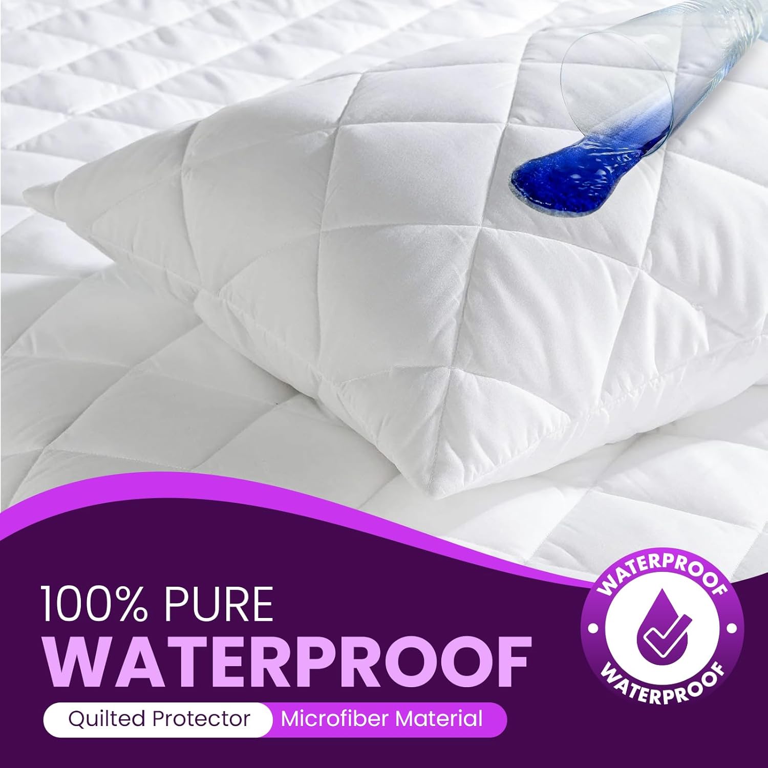 Waterproof Pillow Protectors (Pack of 4) – Pack of 4