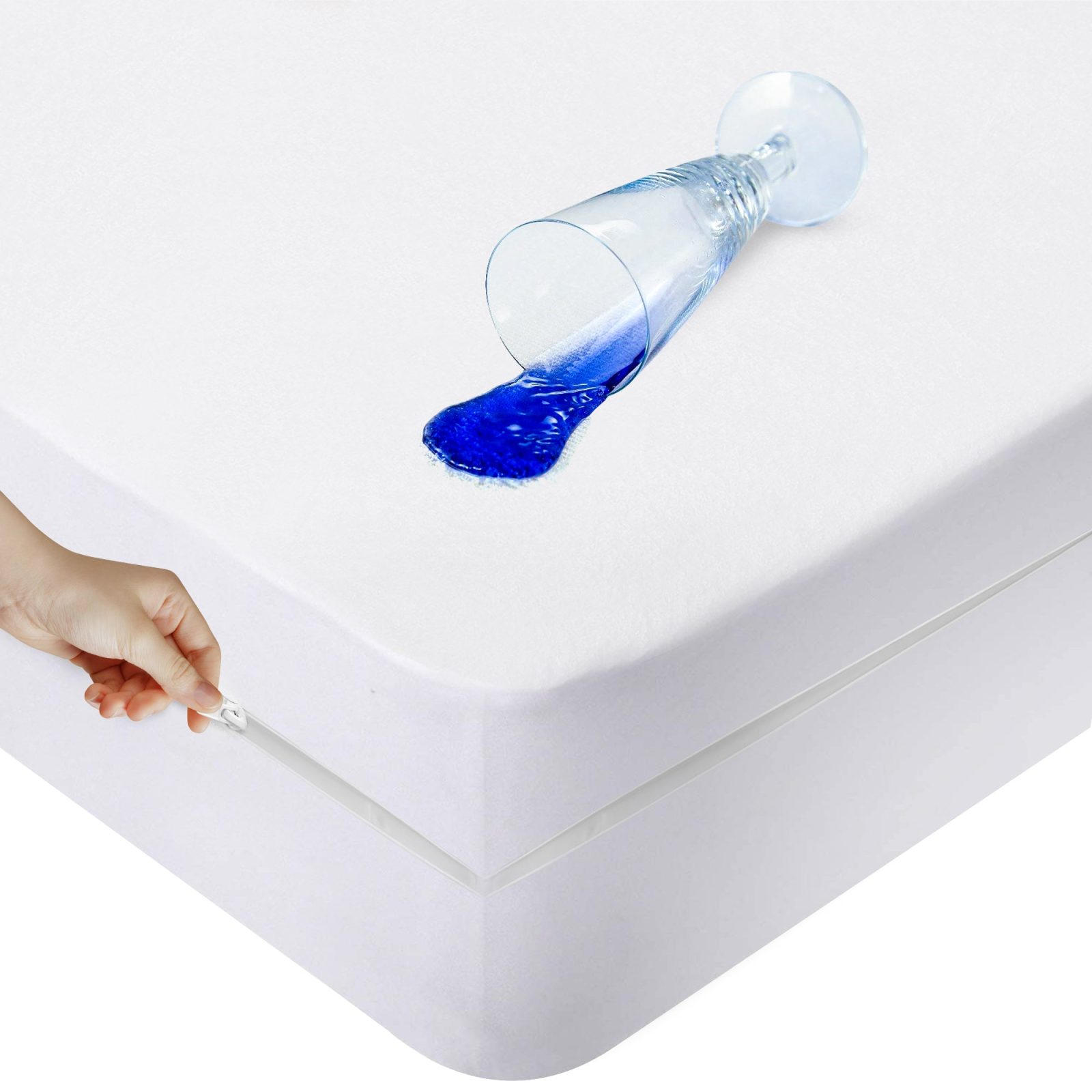 Zip-Up Waterproof Mattress Encasement – Single