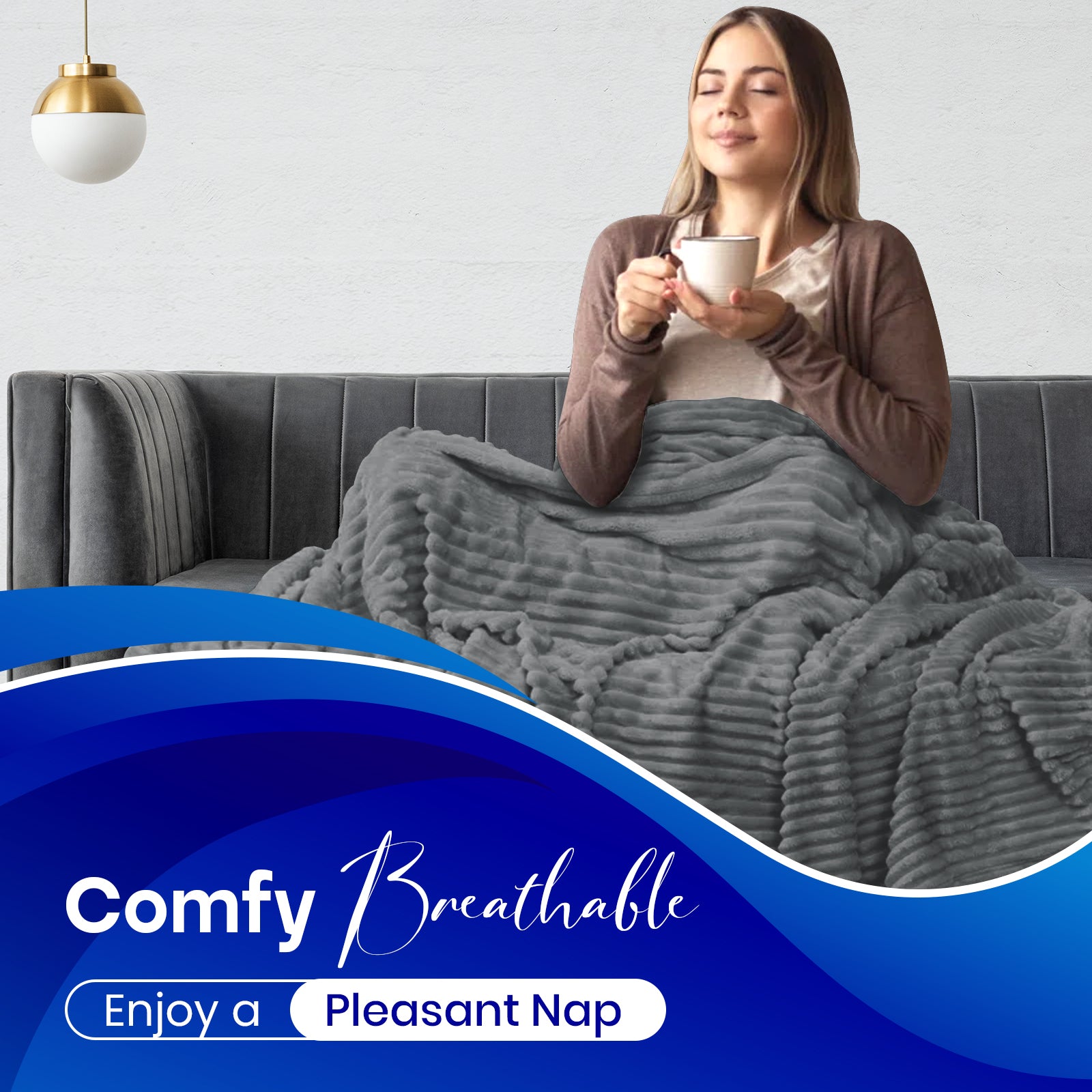Soft Fleece Throw – 125 x 150cm