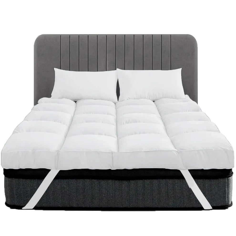 White Microfibre Mattress Topper (4-Inch)