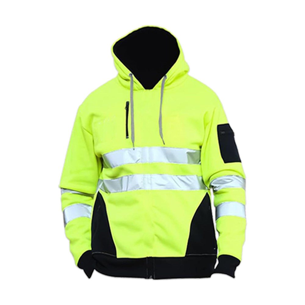 Green Hi-Vis Pullover Hoodie