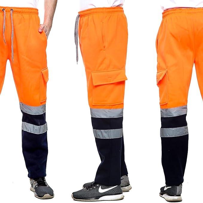 Hi-Vis Work Trousers – S