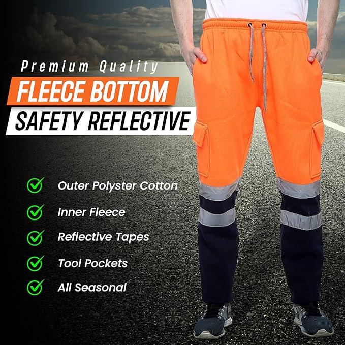 Hi-Vis Work Trousers – S